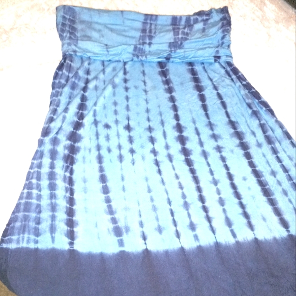 Raviya BoHo Tie Dye Skirt/Cover-up Maxi dress Size Large